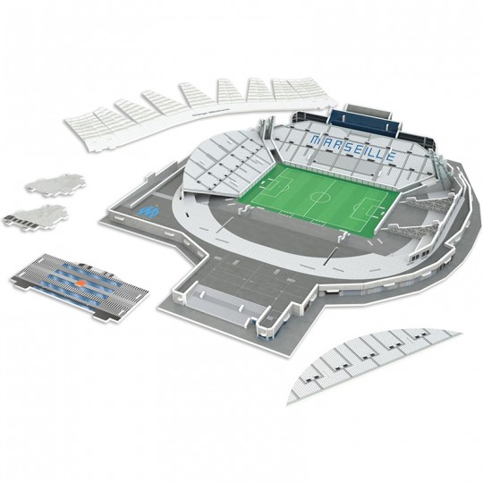 Puzzle 3D LED 74 pcs Stade Orange Vélodrome OM Megableu - 4