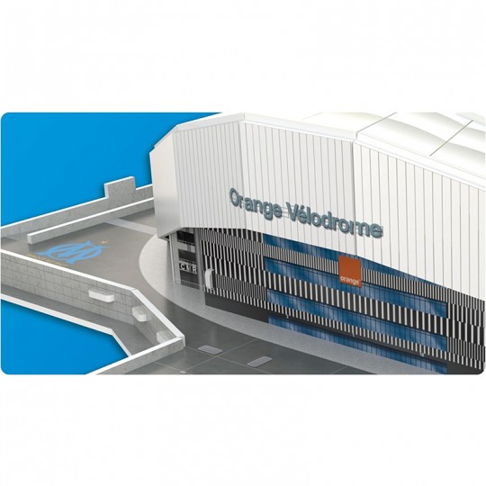 Puzzle 3D LED 74 pcs Stade Orange Vélodrome OM Megableu - 2