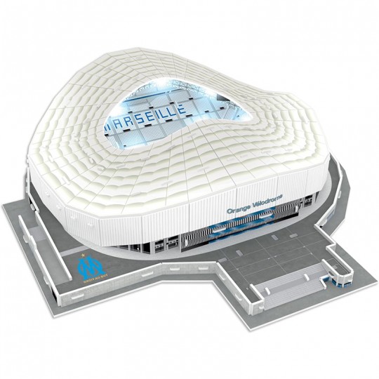 Puzzle 3D LED 74 pcs Stade Orange Vélodrome OM Megableu - 5