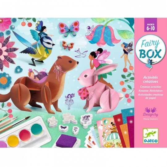 Fairy Box coffret 6 activités créatives - Djeco Djeco - 11