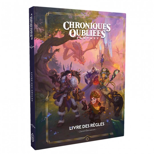 Chroniques Oubliées Fantasy 2e édition - Livre de Règles (souple) Black Book Editions - 1