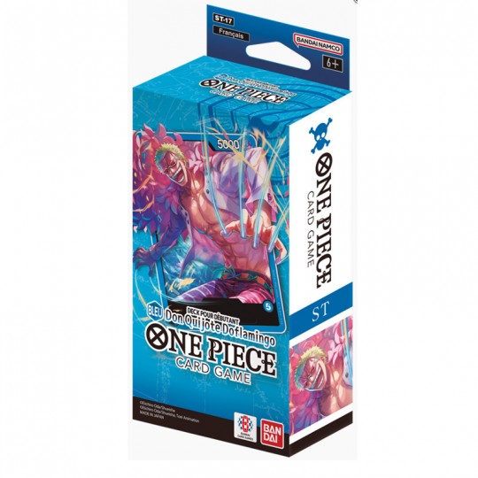 One Piece TCG - Deck Débutant ST17 Bleu - Don Quijote Doflamingo (FR) Bandaï - 1