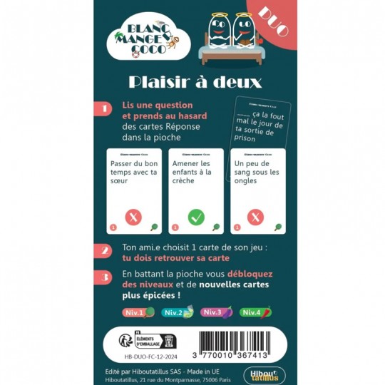 Blanc Manger Coco Duo : Plaisir à deux Hiboutatillus - 3