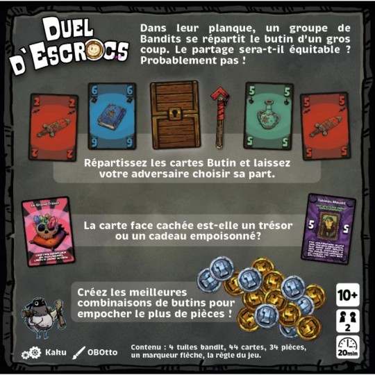 Duel d'Escrocs Korea Board Games - 3