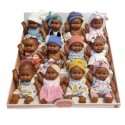 Poupon PEQUES AFRICANOS 21 cm - Paola Reina Paola Reina - 1 Poupon PEQUES AFRICANOS 21 cm - Paola Reina Paola Reina - 1