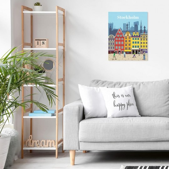 CreArt Stockholm - Grand Format - Peinture au numéro Ravensburger - 2