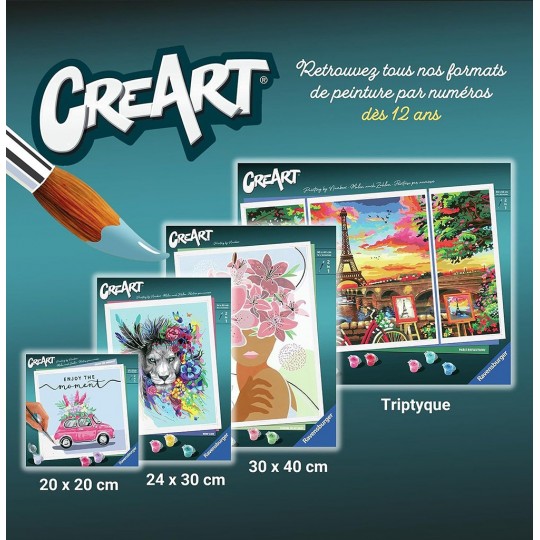CreArt Stockholm - Grand Format - Peinture au numéro Ravensburger - 6