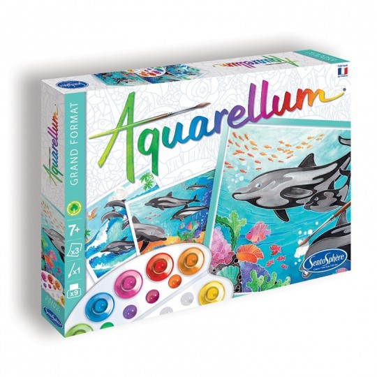 Aquarellum Dauphins SentoSphère - 1
