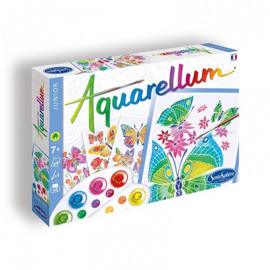 Aquarellum Junior Papillons et Fleurs SentoSphère - 1