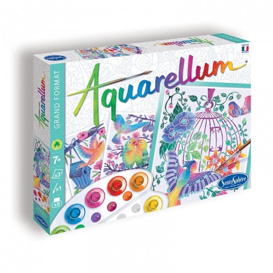 Aquarellum - Les oiseaux s'envolent SentoSphère - 1