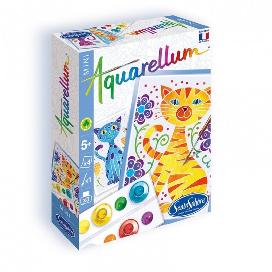 Aquarellum Mini Chats SentoSphère - 1