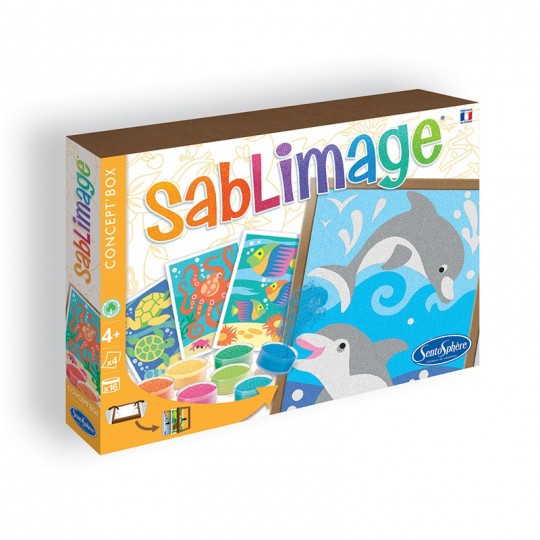 Sablimage - Poissons et Dauphins SentoSphère - 1