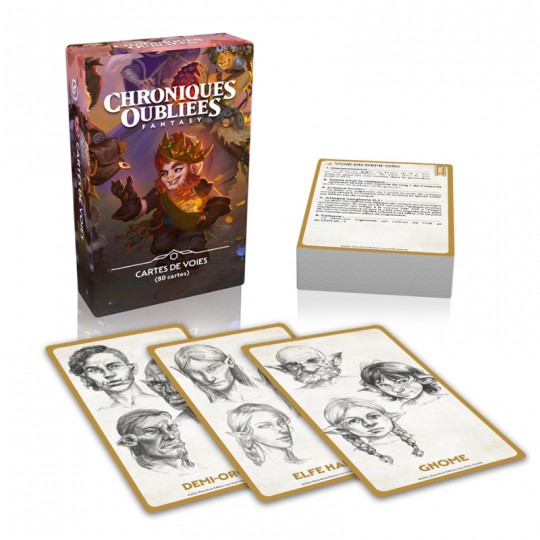 Chroniques Oubliées Fantasy 2nd édition - Cartes de voies Black Book Editions - 1