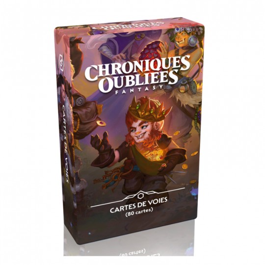 Chroniques Oubliées Fantasy 2nd édition - Cartes de voies Black Book Editions - 2