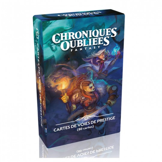 Chroniques Oubliées Fantasy 2nd édition - Cartes de voies de prestige Black Book Editions - 1