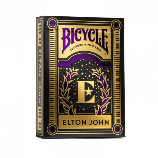 Jeu de 54 cartes Elton John - Bicycle Bicycle - 1