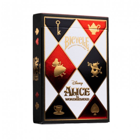Jeu de 54 cartes Disney Alice au pays des Merveilles - Bicycle Bicycle - 1