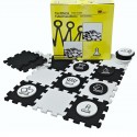 Échecs et dames d'extérieur - Dalles clipsables - 120cm Euro Schach international - 3 Échecs et dames d'extérieur - Dalles clipsables - 120cm Euro Schach international - 3
