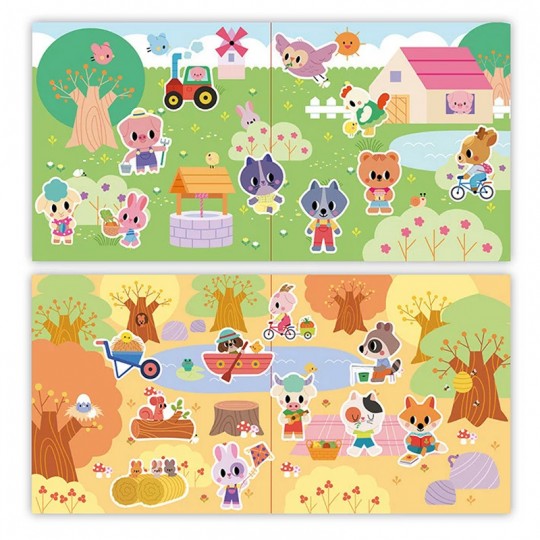 Stickers épais repositionnables 2 ans My Arts & Crafts - Janod Janod - 4
