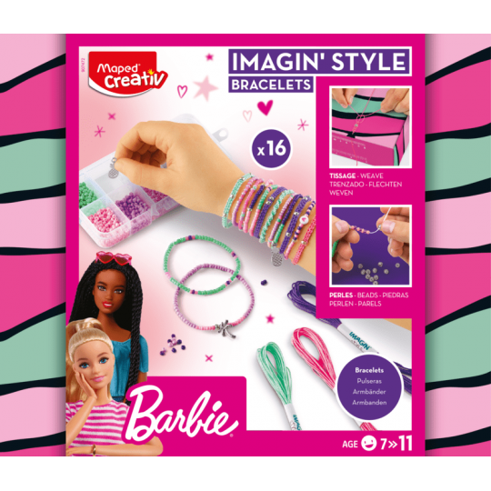 Kit Bracelets Barbie Imagin'Style - Maped Creativ Maped - 3