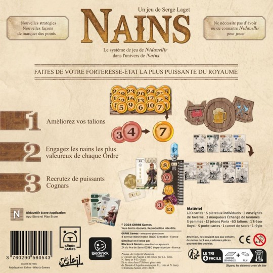 NAINS - (la mécanique Nidavellir) Grrre Games - 2