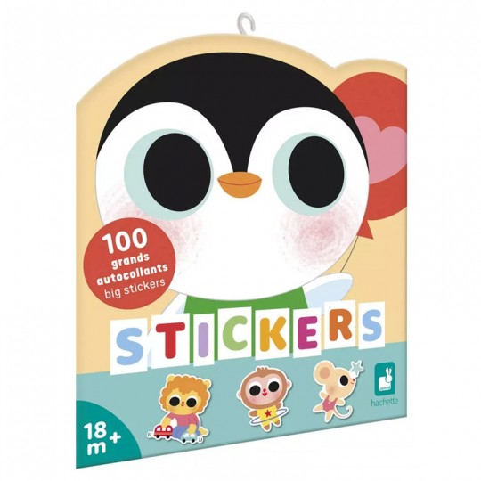 100 Grands Autocollants Bébés Animaux - Janod Janod - 1