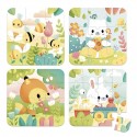 4 Puzzles Pure (6-9-12-16 pcs) - Janod Janod - 2 4 Puzzles Pure (6-9-12-16 pcs) - Janod Janod - 2