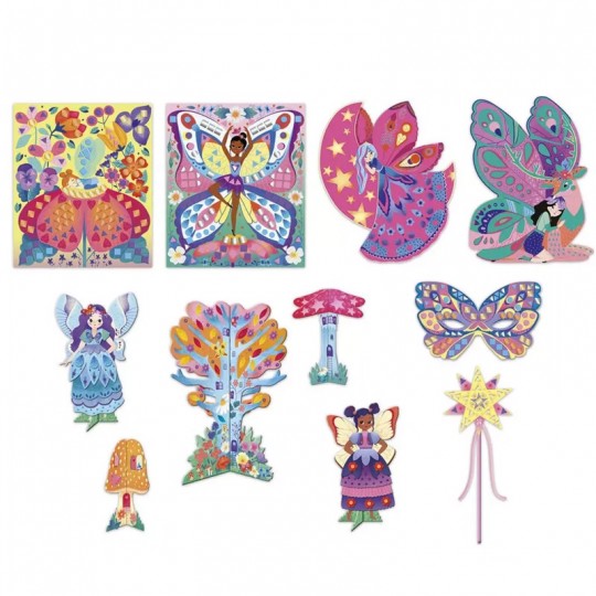 Multiactivités 11 créations Magic Fairies - Janod Janod - 1