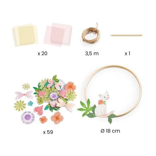 Couronne décorative à créer Dalia DIY - Djeco Djeco - 4