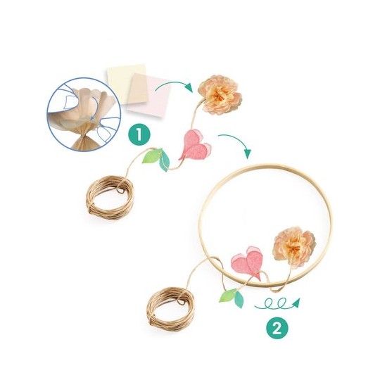 Couronne décorative à créer Dalia DIY - Djeco Djeco - 3