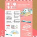 Eventail à colorier Koneko Do it Yourself - Djeco Djeco - 6 Eventail à colorier Koneko Do it Yourself - Djeco Djeco - 6