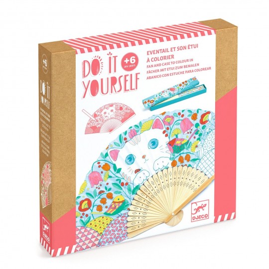 Eventail à colorier Koneko Do it Yourself - Djeco Djeco - 3