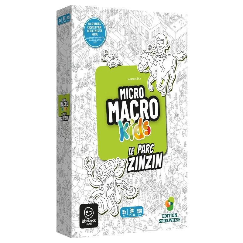 Boite de MicroMacro Kids : Le Parc Zinzin