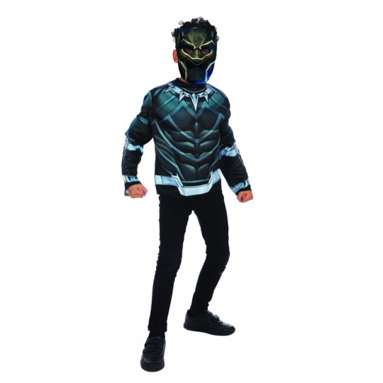 Déguisement Top classique Black Panther + masque 5-8 ans - Rubies Rubies - 1