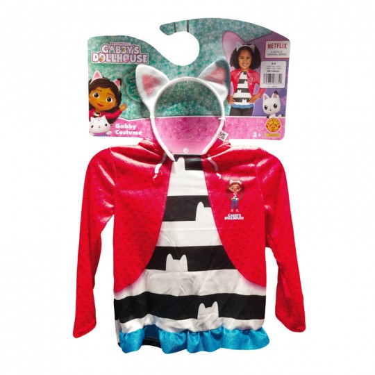 Déguisement Top + serre-tête Gabby et la maison magique 3-4 ans - Rubies Rubies - 2