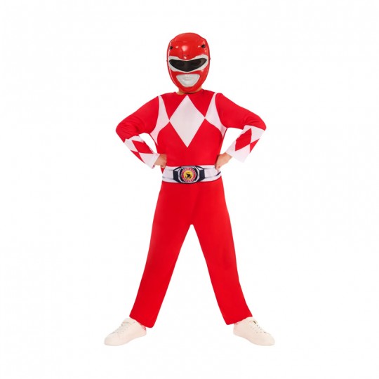 Déguisement Classique Power Ranger rouge 5-6 ans - Rubies Rubies - 1