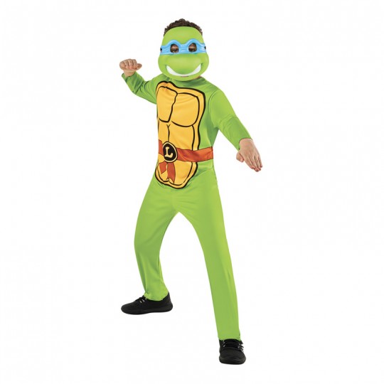 Déguisement Entrée de gamme Tortue Ninja Leonardo 7-8 ans - Rubies Rubies - 1