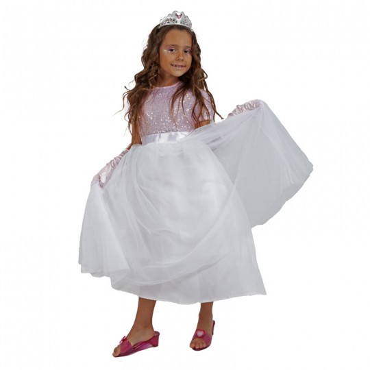 Déguisement princesse lumineuse sequins + accessoires 3-4 ans - Rubies Rubies - 1