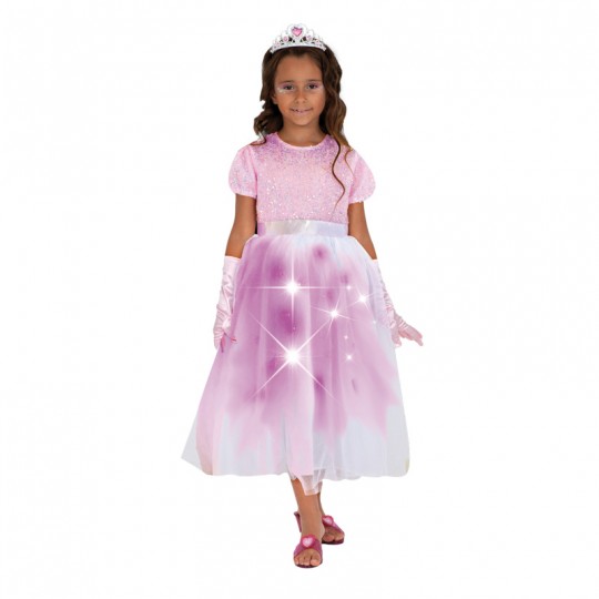 Déguisement princesse lumineuse sequins + accessoires 3-4 ans - Rubies Rubies - 2