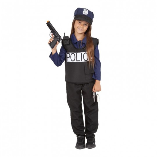 Déguisement Luxe Policier complet 3-4 ans - Rubies Rubies - 1