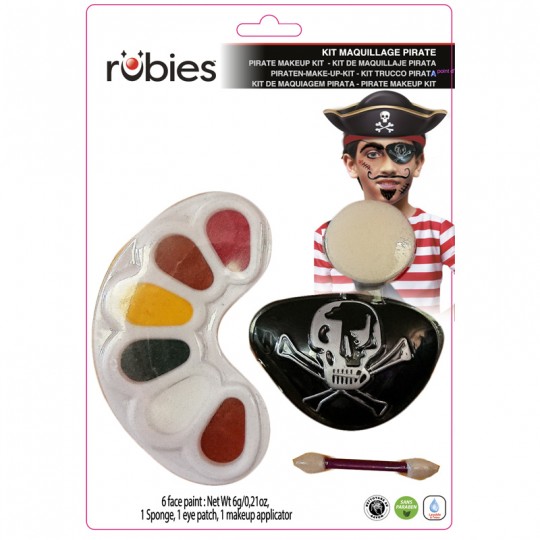 Palette maquillage Pirate enfant - Rubies Rubies - 1