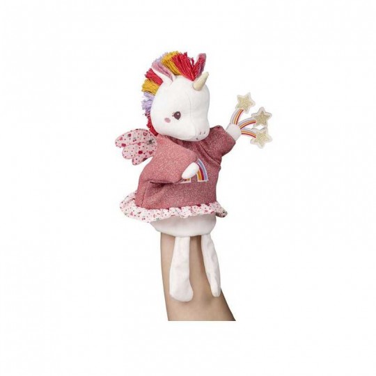 Marionnette à main Lena la licorne - Lilliputiens Lilliputiens - 1