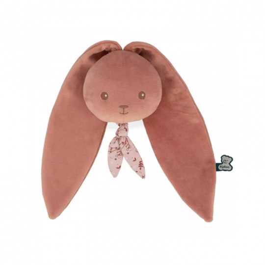 Peluche Lapin musical terracotta 11 cm Lapinoo - Kaloo kaloo - 1