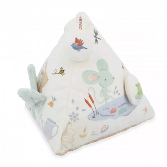 Triangle d'activités sonores en tissu Petites Chansons - Kaloo kaloo - 1