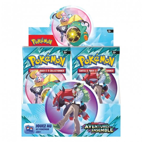 Pokémon : Pack 36 boosters EV09 Aventures Ensemble Pokémon - 1
