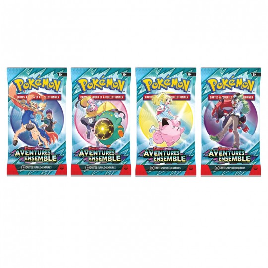 Pokémon : Booster à l'unité EV09 Aventures Ensemble Pokémon - 1