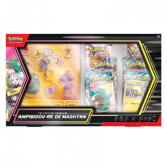 Pokémon : Coffret Collection Premium Ampibidou-EX de Mashynn Pokémon - 1