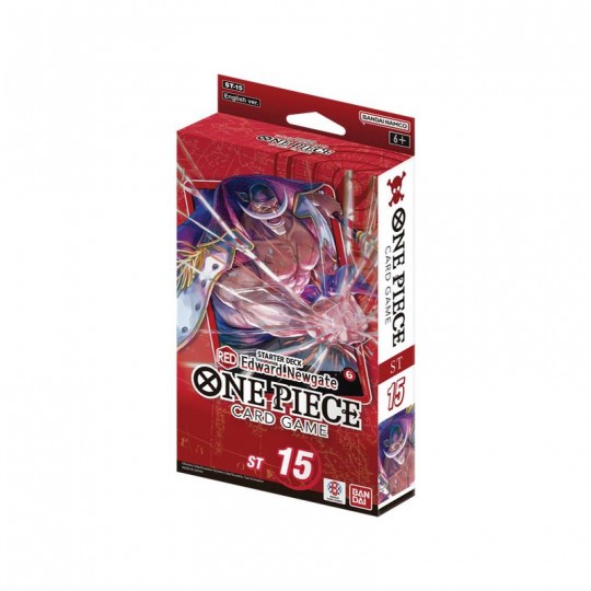 One Piece TCG - Deck Débutant ST15 Rouge - Edward Newgate (EN) Bandaï - 1