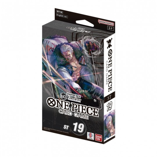One Piece TCG - Deck Débutant ST19 Noir - Smoker (EN) Bandaï - 1