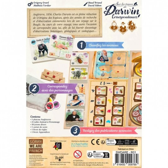 Extension Correspondances - Sur les traces de Darwin Sorry We Are French - 3
